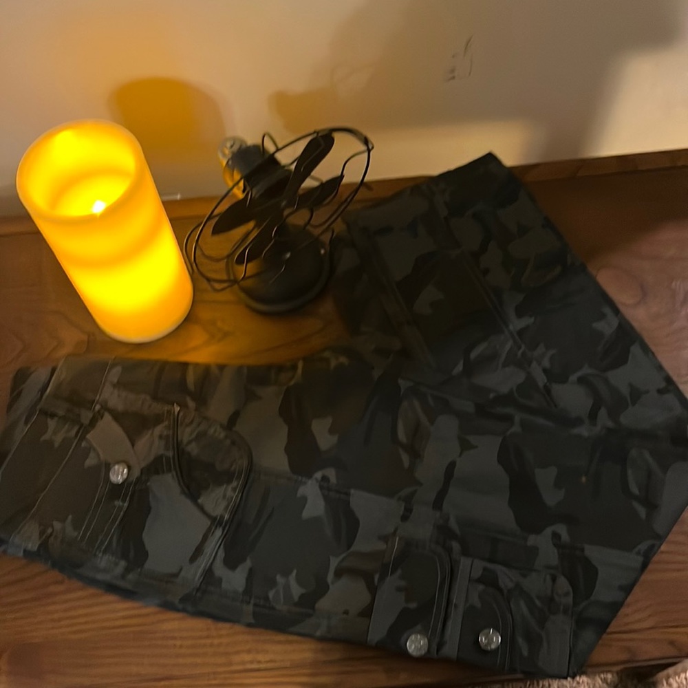 Cammo Skinny Pants